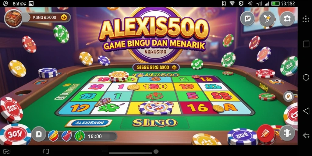 Tampilan gameplay seru dalam ALEXIS500 dengan pemain yang bersaing.