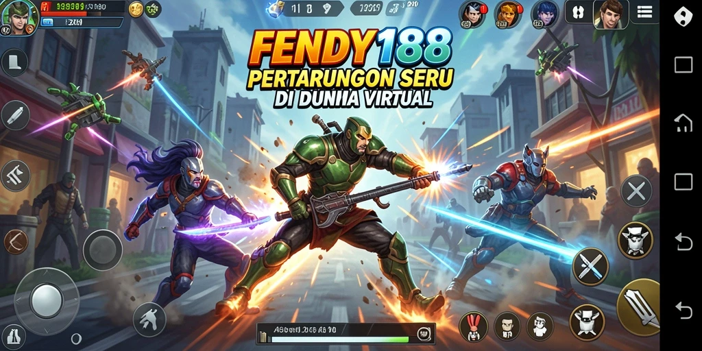 Tampilan gameplay Fighting yang mendebarkan dalam FENDY188.