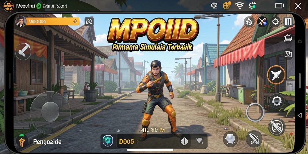 Tangkapan layar MPOID menunjukkan pengalaman gameplay simulasi yang mendalam.
