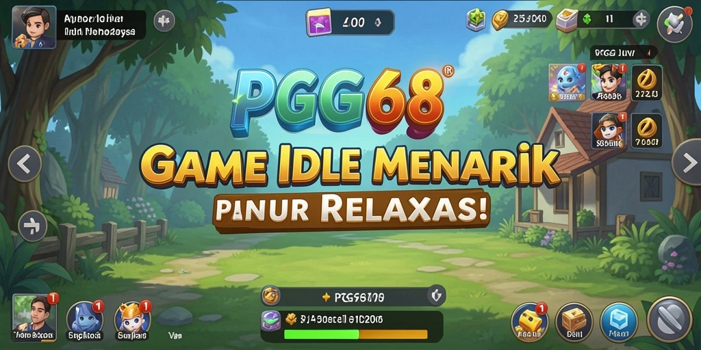 Tampilan gameplay PGG68 yang santai dan menyenangkan.