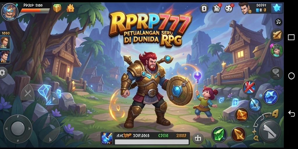 Tampilan gameplay RPRP777 yang menakjubkan dan mendebarkan.