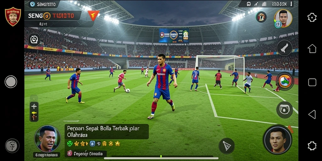 Tampilan gameplay seru dalam SENGTOTO yang penuh aksi.