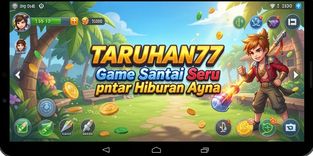 Tampilan menarik dari gameplay TARUHAN77 yang penuh keseruan.